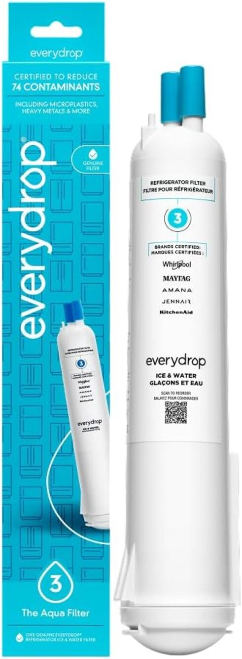 everydrop by Whirlpool Ice and Water Refrigerator Filter 3, EDR3RXD1